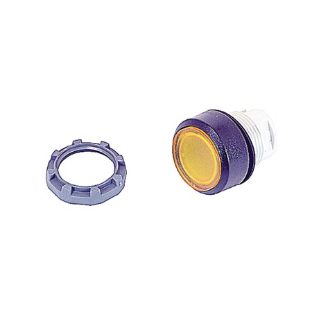 Abb 22MM MODULAR - ILLUM PUSHBUTTO, MOM, FLUSH, ILLUMINATED, YELLOW MP1-11Y